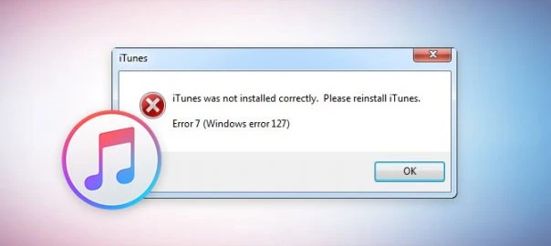 Fix iTunes Error 7